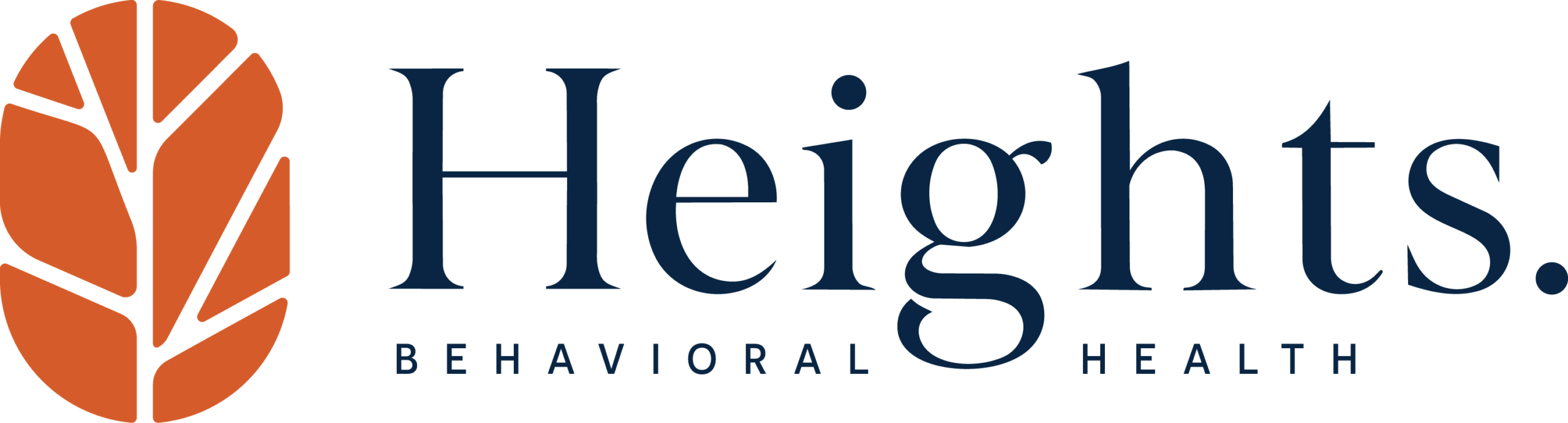 Heights Behavioral Health logo (horizontal)