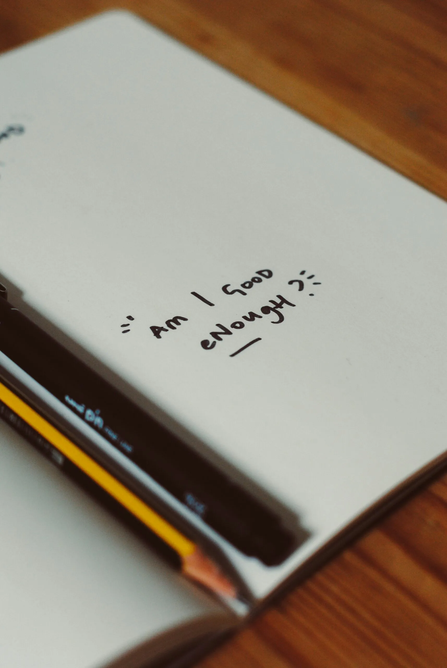 Adult in therapy working through depression and low self-worth